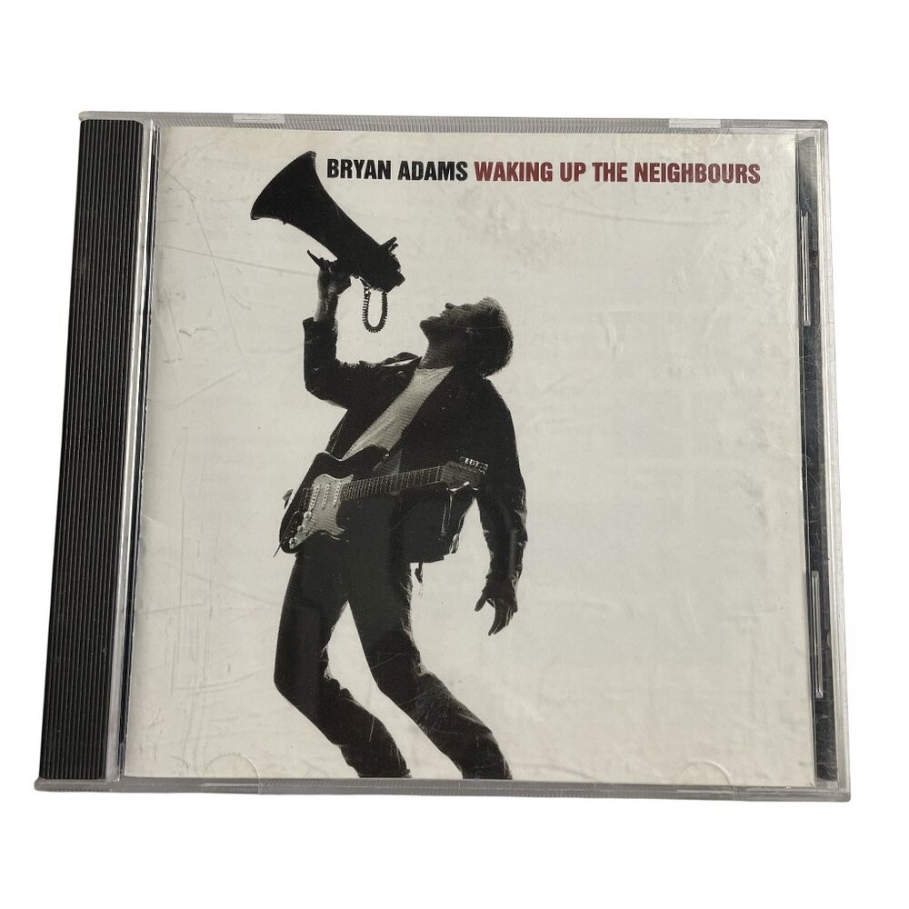 Waking Up The Neighbours Bryan Adams Rock Audio Vintage Music CD 1991 u 15 Track